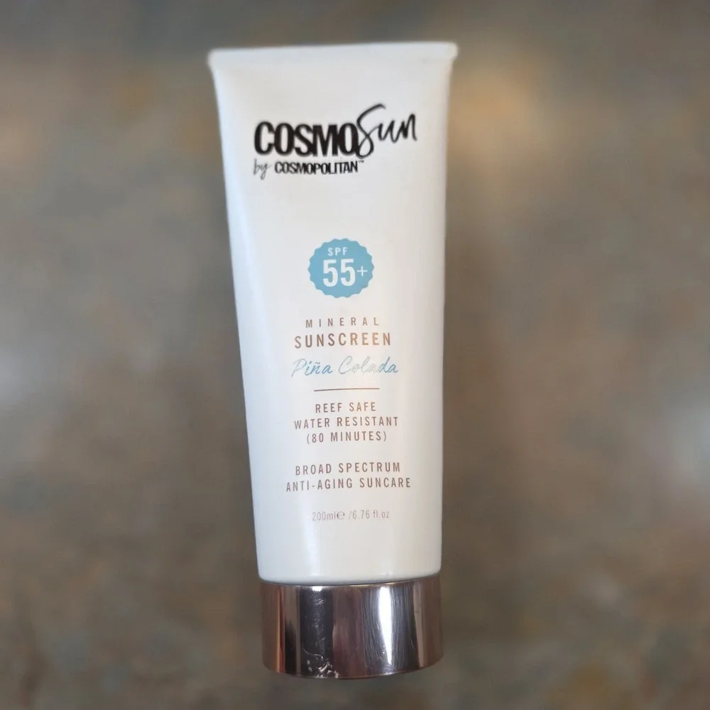 CosmoSun by Cosmopolitan SPF 55+ Mineral Sunscreen - Broad Spectrum, Reef Safe